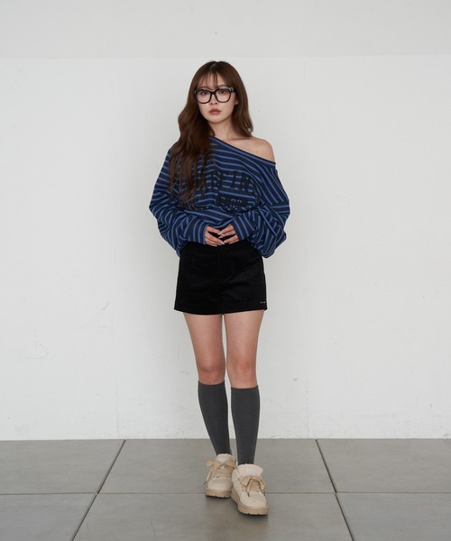 RAY CASSIN（レイカズン）の「コーデュロイマイクロショーツ（その他パンツ・レディース・ブラック/カーキ/ブラウン・FREE）」の7枚目の写真