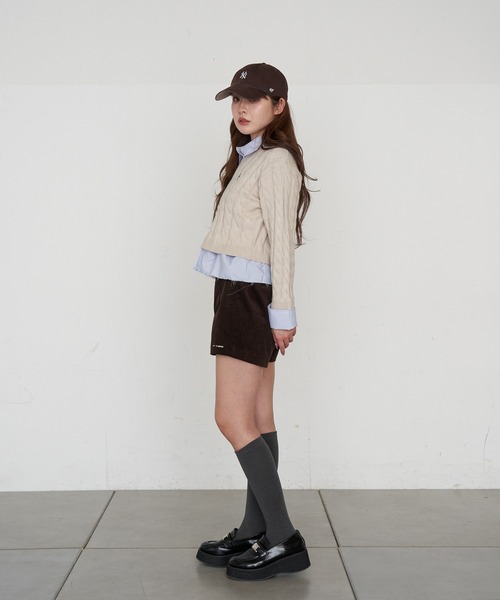 RAY CASSIN（レイカズン）の「コーデュロイマイクロショーツ（その他パンツ・レディース・ブラック/カーキ/ブラウン・FREE）」の15枚目の写真