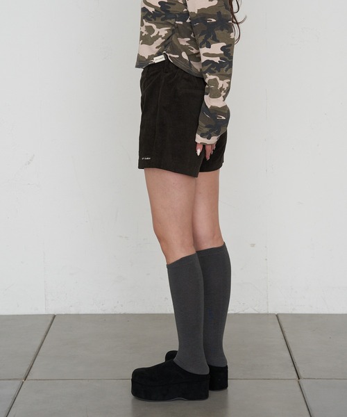 RAY CASSIN（レイカズン）の「コーデュロイマイクロショーツ（その他パンツ・レディース・ブラック/カーキ/ブラウン・FREE）」の19枚目の写真