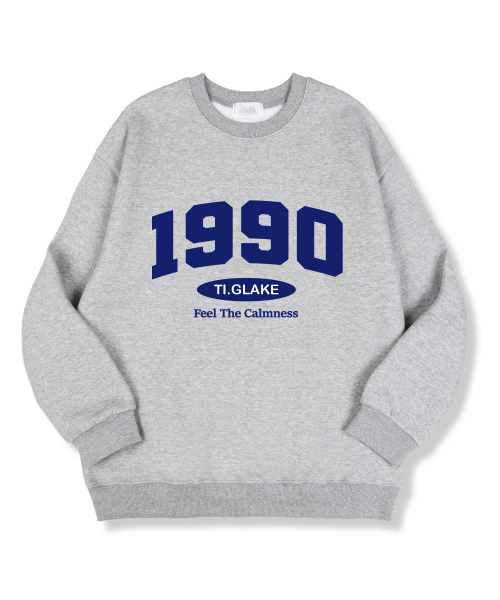 TI.GLAKE(ティーグレイク)の「1990カムニス オーバーサイズ 特殊裏毛 スウェット グレー(スウェット・レディース・その他・MEDIUM/LARGE/X-LARGE/XX-LARGE)」の1枚目の写真