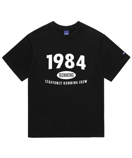 STAFF ONLY(スタッフオンリー)の「1984 TEE (BLACK)(Tシャツ/カットソー・メンズ・その他・MEDIUM/LARGE)」の1枚目の写真