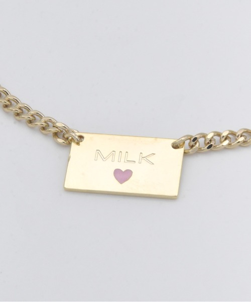MILK(ミルク)の「MILK ハート ネックレス(ネックレス・レディース・B/A・FREE)」の5枚目の写真
