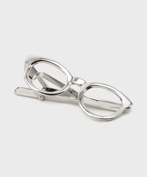 TAKEO KIKUCHI（タケオキクチ）の「【BOXセット】ジェントルマンストライプ ネクタイ×眼鏡型タイバー（ネクタイ・メンズ・ライトグリーン系2/グリーン系その他4/ネイビー系2・00）」の10枚目の写真