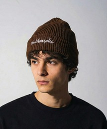 Mark Gonzales（マーク・ゴンザレス）の「Mark Gonzales(マーク ゴンザレス) ワンポイントロゴ ニットキャップ / WEB・直営店限定（ニットキャップ/ビーニー）」