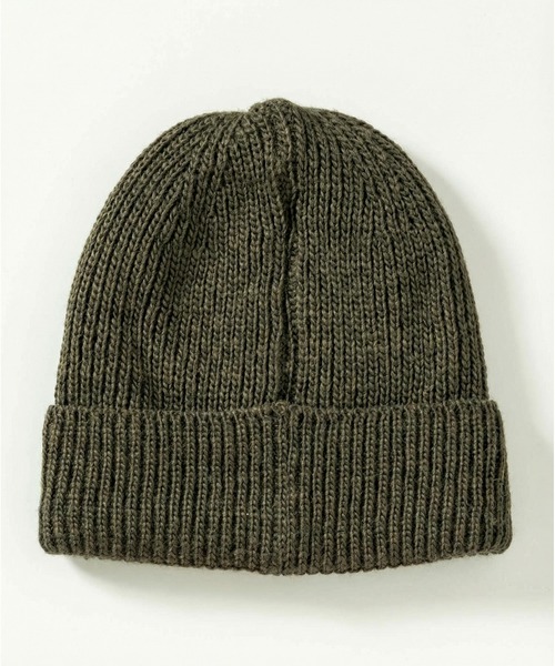 Mark Gonzales(マーク・ゴンザレス)の「Mark Gonzales(マーク ゴンザレス) ワンポイントロゴ ニットキャップ / WEB・直営店限定(ニットキャップ/ビーニー・メンズ・ブラウン/ブラック/カーキ・FREE)」の9枚目の写真