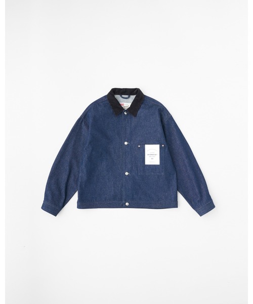 Traditional Weatherwear(トラディショナルウェザーウェア)の「WORK JACKET 001D(ブルゾン・メンズ・ワンウォッシュ・36/40/38)」の1枚目の写真