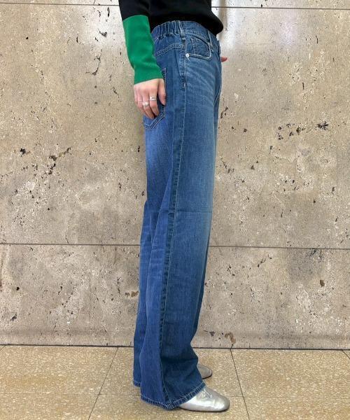 upperhights(アッパーハイツ)の「upper hights(アッパーハイツ)THE SISTER MID-RISE(デニムパンツ・レディース・ブルー・23/25/24)」の3枚目の写真
