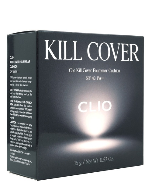 CLIO(クリオ)の「クリオ キルカバー ファンウェアクッション【SPF40・PA++】(ファンデーション・レディース・21N リネン/19C ライト/23N ジンジャー/21C ランジェリー・FREE)」の5枚目の写真