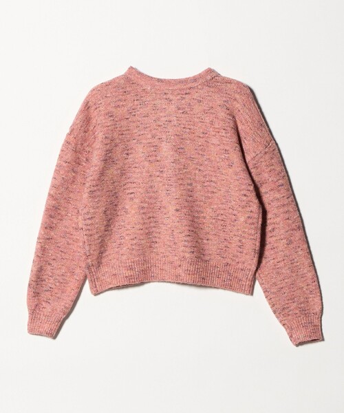 A DAY IN THE LIFE UNITED ARROWS(アデイインザライフユナイテッドアローズ)の「メランジ 2WAY カーディガン <A DAY IN THE LIFE>(カーディガン/ボレロ・レディース・オレンジ/ダークブラウン/グレー系・FREE)」の4枚目の写真