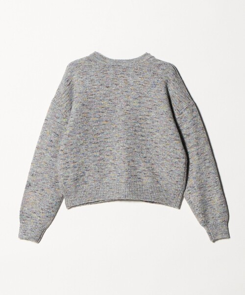 A DAY IN THE LIFE UNITED ARROWS(アデイインザライフユナイテッドアローズ)の「メランジ 2WAY カーディガン <A DAY IN THE LIFE>(カーディガン/ボレロ・レディース・オレンジ/ダークブラウン/グレー系・FREE)」の8枚目の写真