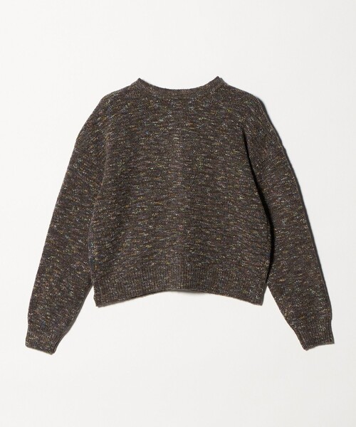 A DAY IN THE LIFE UNITED ARROWS(アデイインザライフユナイテッドアローズ)の「メランジ 2WAY カーディガン <A DAY IN THE LIFE>(カーディガン/ボレロ・レディース・オレンジ/ダークブラウン/グレー系・FREE)」の11枚目の写真