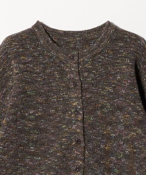 A DAY IN THE LIFE UNITED ARROWS(アデイインザライフユナイテッドアローズ)の「メランジ 2WAY カーディガン <A DAY IN THE LIFE>(カーディガン/ボレロ・レディース・オレンジ/ダークブラウン/グレー系・FREE)」の12枚目の写真