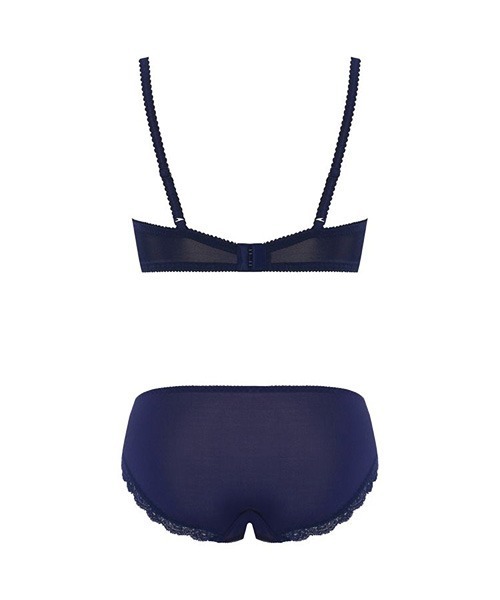 Triumph(トリンプ)の「【カラバリ豊富!WEB限定ブラ&ショーツセット】トリンプ 美胸ソフトブラ クラッシーペタルズ【B,C,D,E,Fカップ】WHU + Hikini 34 Y3 S1 RL1(ブラ&ショーツ・レディース・アイボリー/グリーン/ネイビー/ライトイエロー/グレイッシュブルー/オレンジ・C65M/B75M/B70M/B65M/E75L/E70M/E65M/D80L/D75L/D70M/D65M/C80L/C75L/C70M/F70M/F65M/E80L/F80L/F75L)」の18枚目の写真