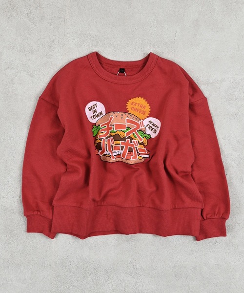 Life Support Products(ライフサポートプロダクツ)の「ジャパニーズプリントトレーナー(スウェット・キッズ・杢グレー/ブルー/エメラルド/オフホワイト/ホワイト系その他/グリーン/レッド/ネイビー/マスタード/チャコール・100/95/90/80/110/150/140/130/120)」の12枚目の写真