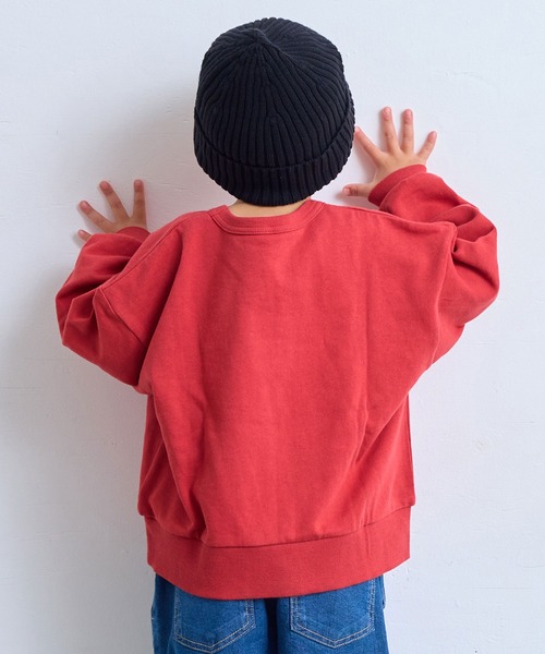 Life Support Products(ライフサポートプロダクツ)の「ジャパニーズプリントトレーナー(スウェット・キッズ・杢グレー/ブルー/エメラルド/オフホワイト/ホワイト系その他/グリーン/レッド/ネイビー/マスタード/チャコール・100/95/90/80/110/150/140/130/120)」の14枚目の写真