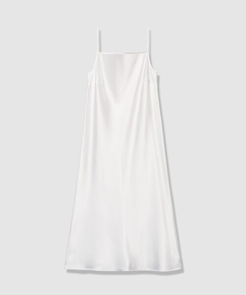 ANAYI（アナイ）の「ボタニカルサテンプリントタック ワンピース（ワンピース・レディース・ホワイト/ネイビー・34/38/36）」の16枚目の写真