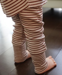 LSP WOW | 【LSP WOW!】WOW!サイズアウトしないワッフルボーダーモンキーパンツ(その他パンツ)