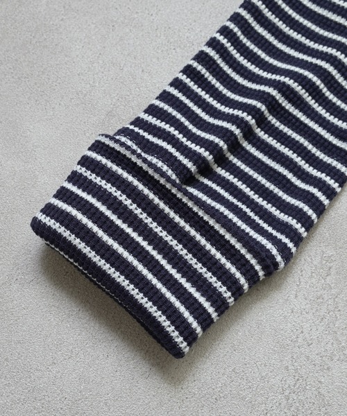 LSP WOW（エルエスピーワオ）の「【LSP WOW!】WOW!サイズアウトしないワッフルボーダーモンキーパンツ（その他パンツ・キッズ・ブラウン系その他/ブルー系その他/ブラック系その他・95/90/80）」の15枚目の写真