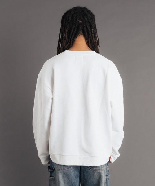 FR(13)NDS（フレンズ）の「FR(13)NDS /フレンズ/Smoking Min Boy SWEAT CREW（スウェット・メンズ・ネイビー/ホワイト系2・L/M）」の7枚目の写真