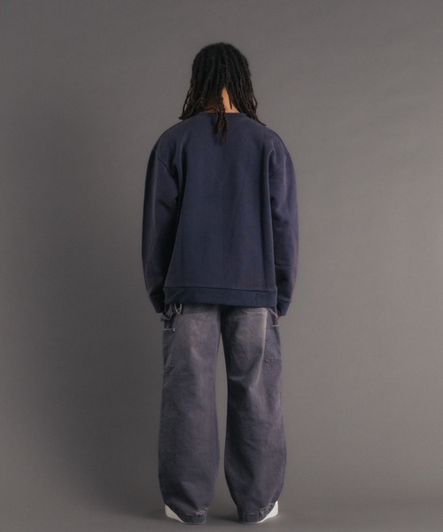 FR(13)NDS(フレンズ)の「FR(13)NDS /フレンズ/Smoking Min Boy SWEAT CREW(スウェット・メンズ・ネイビー/ホワイト系2・L/M)」の11枚目の写真