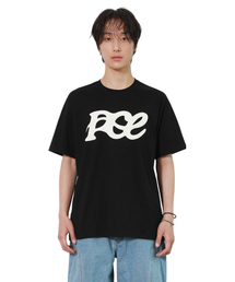 PCE WAVE BIG LOGO TEE (BLACK)