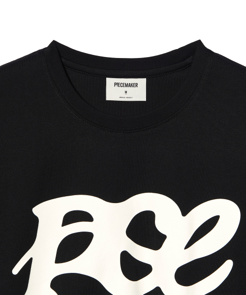 PIECEMAKER(ピースメーカー)の「PCE WAVE BIG LOGO TEE (BLACK)(Tシャツ/カットソー・レディース・その他・S/M/L)」の6枚目の写真