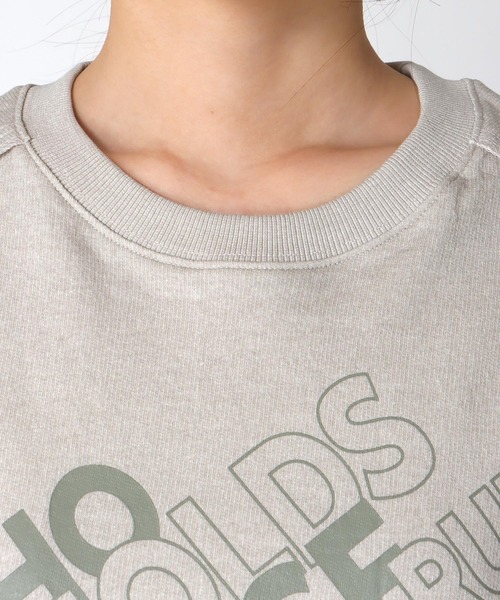 Cepica（セピカ）の「ショートLOGOショート丈プルオーバー（Tシャツ/カットソー・レディース・ピンク/ベージュ・FREE）」の7枚目の写真