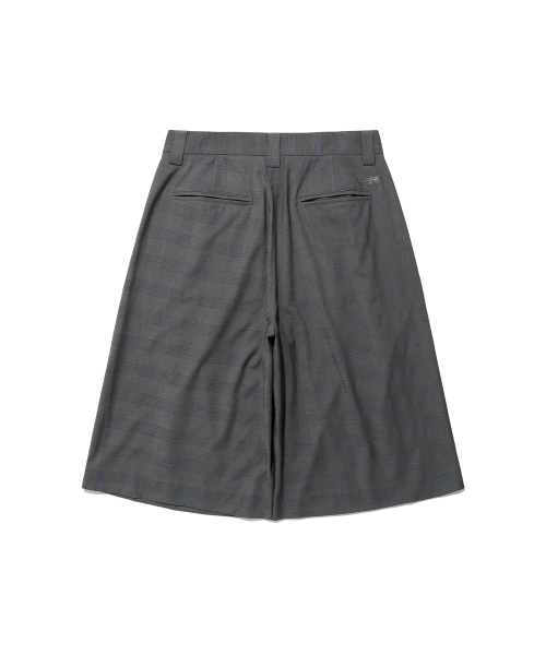 NICE GHOST CLUB(ナイスゴーストクラブ)の「CHECK TAILORED SHORTS_GREY(NG2EMUPA63A)(その他パンツ・レディース・グレー・S/M/L)」の2枚目の写真