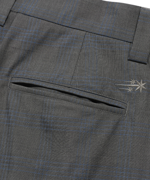 NICE GHOST CLUB(ナイスゴーストクラブ)の「CHECK TAILORED SHORTS_GREY(NG2EMUPA63A)(その他パンツ・レディース・グレー・S/M/L)」の6枚目の写真