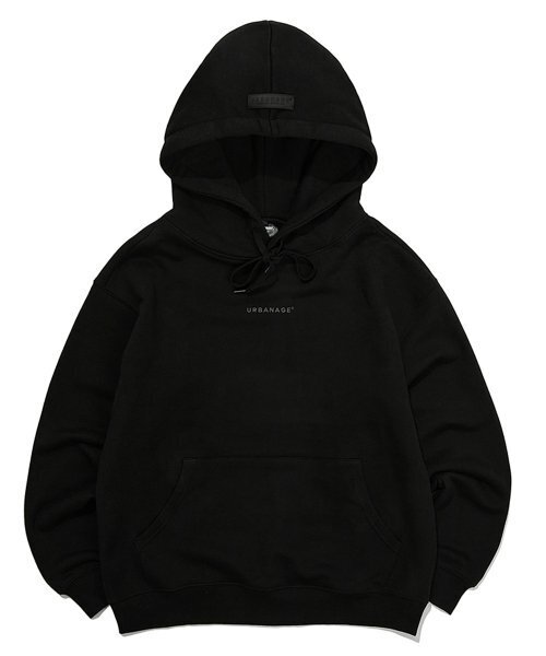 URBANAGE(アーバンエイジ)の「アンリミテッドオーバーフードブラック(パーカー・レディース・その他・MEDIUM/LARGE)」の1枚目の写真