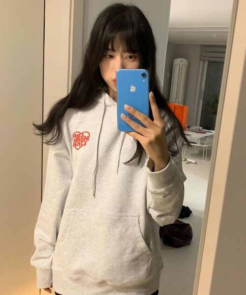 LMCの「HEART GLOBE HOODIE light heather gray(パーカー・レディース・その他・S/M/L/XL)」の6枚目の写真