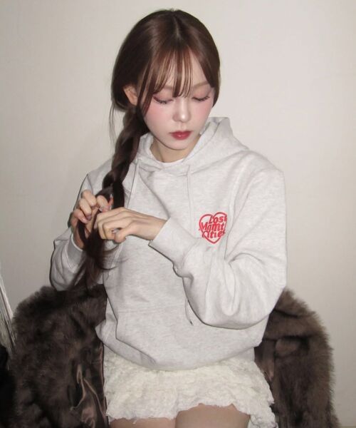 LMCの「HEART GLOBE HOODIE light heather gray(パーカー・レディース・その他・S/M/L/XL)」の8枚目の写真