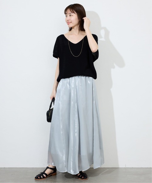 SLOBE IENA（スローブイエナ）の「《追加》SLOBE レザーグルカサンダル（サンダル・レディース・ブラック/ベージュ・23cm/23.5cm/24cm/24.5cm）」の3枚目の写真