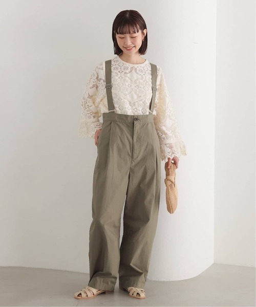 SLOBE IENA（スローブイエナ）の「《追加》SLOBE レザーグルカサンダル（サンダル・レディース・ブラック/ベージュ・23cm/23.5cm/24cm/24.5cm）」の6枚目の写真