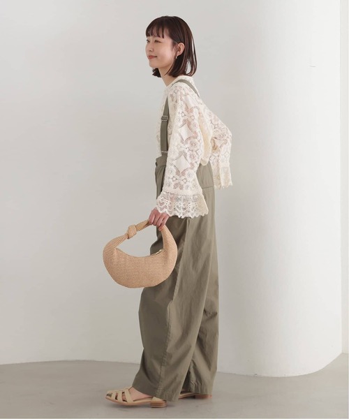 SLOBE IENA（スローブイエナ）の「《追加》SLOBE レザーグルカサンダル（サンダル・レディース・ブラック/ベージュ・23cm/23.5cm/24cm/24.5cm）」の7枚目の写真