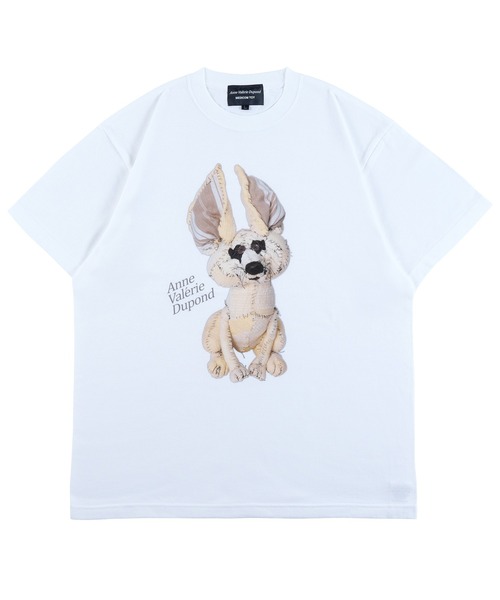 MEDICOM TOY LIFE ENTERTAINMENT(メディコムトイライフエンターテイメント)の「【Anne Valerie Dupond】"Fennec" Tee(Tシャツ/カットソー・メンズ・ブラック/ホワイト・SMALL/MEDIUM/LARGE/X-LARGE)」の2枚目の写真