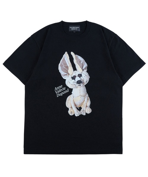 MEDICOM TOY LIFE ENTERTAINMENT(メディコムトイライフエンターテイメント)の「【Anne Valerie Dupond】"Fennec" Tee(Tシャツ/カットソー・メンズ・ブラック/ホワイト・SMALL/MEDIUM/LARGE/X-LARGE)」の1枚目の写真