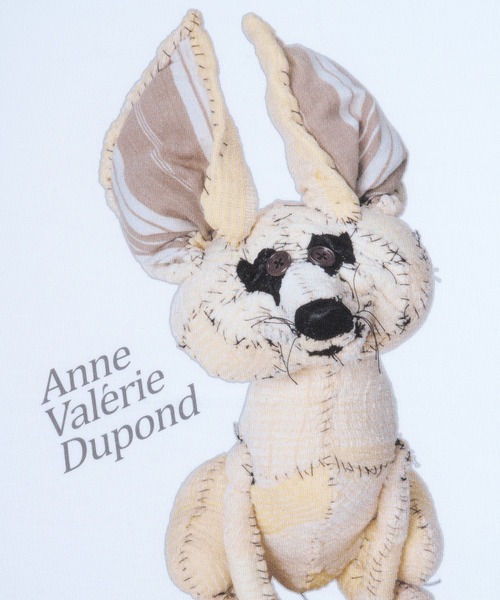 MEDICOM TOY LIFE ENTERTAINMENT(メディコムトイライフエンターテイメント)の「【Anne Valerie Dupond】"Fennec" Tee(Tシャツ/カットソー・メンズ・ブラック/ホワイト・SMALL/MEDIUM/LARGE/X-LARGE)」の3枚目の写真