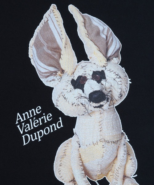 MEDICOM TOY LIFE ENTERTAINMENT(メディコムトイライフエンターテイメント)の「【Anne Valerie Dupond】"Fennec" Tee(Tシャツ/カットソー・メンズ・ブラック/ホワイト・SMALL/MEDIUM/LARGE/X-LARGE)」の4枚目の写真