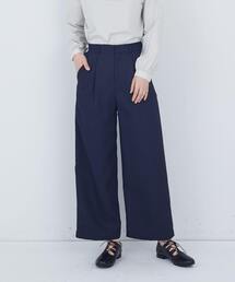 ADIEU TRISTESSE | タックストレートパンツ(その他パンツ)