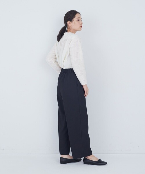 ADIEU TRISTESSE（アデュートリステス）の「タックストレートパンツ（その他パンツ・レディース・ネイビー/ブラック・38/40）」の16枚目の写真