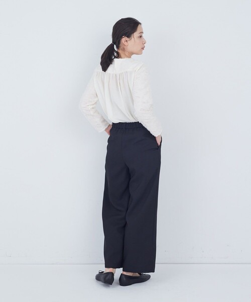 ADIEU TRISTESSE（アデュートリステス）の「タックストレートパンツ（その他パンツ・レディース・ネイビー/ブラック・38/40）」の17枚目の写真