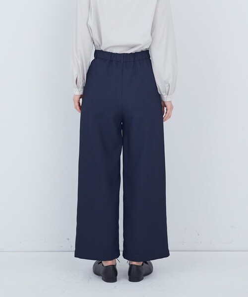 ADIEU TRISTESSE（アデュートリステス）の「タックストレートパンツ（その他パンツ・レディース・ネイビー/ブラック・38/40）」の10枚目の写真