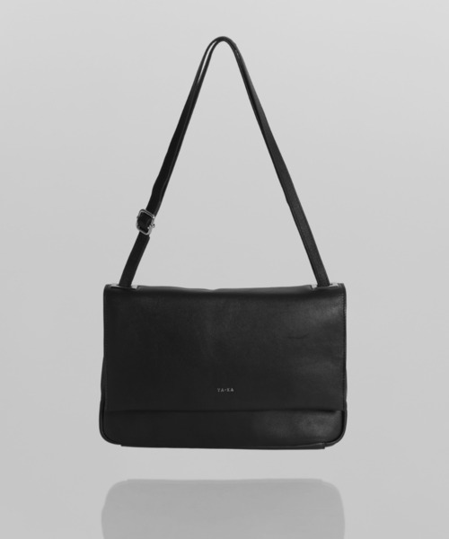 YArKA（ヤーカ）の「【YArKA/ヤーカ】real leather 2way retro bag [Alnitak9] / 2wayレトロデザインバッグ（ショルダーバッグ・レディース・ブラック・FREE）」の3枚目の写真