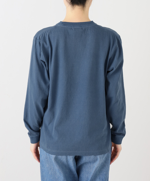 journal standard L'essage（ジャーナルスタンダードレサージュ）の「(CURRENT)プリントロングスリーブTシャツ（Tシャツ/カットソー・レディース・ホワイト/ネイビー・FREE）」の15枚目の写真