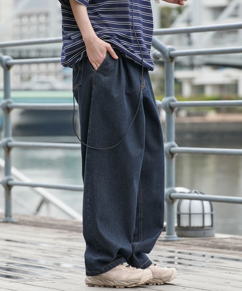 HECT】10.5oz 2Tuck Denim Carrot Pants / 10.5オンス 2タックデニム