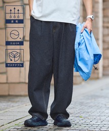 HECT（ヘクト）の「【HECT】10.5oz 2Tuck Denim Carrot Pants / 10.5オンス 2タックデニムキャロットパンツ〈速乾/ウォッシャブル/サステナブル素材〉（デニムパンツ）」