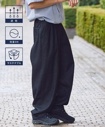 HECT（ヘクト）の「【HECT】10.5oz 2Tuck Denim Carrot Pants / 10.5オンス 2タックデニムキャロットパンツ〈速乾/ウォッシャブル/サステナブル素材〉（デニムパンツ）」
