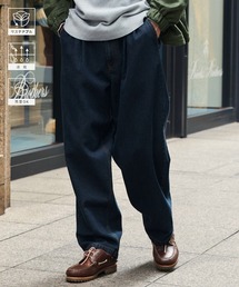 HECT（ヘクト）の「【HECT】10.5oz 2Tuck Denim Carrot Pants / 10.5オンス 2タックデニムキャロットパンツ〈速乾/ウォッシャブル/サステナブル素材〉（デニムパンツ）」