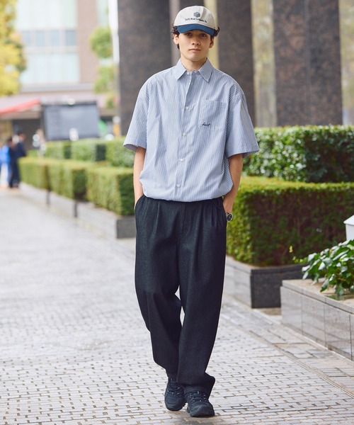 HECT(ヘクト)の「【HECT】10.5oz 2Tuck Denim Carrot Pants / 10.5オンス 2タックデニムキャロットパンツ〈速乾/ウォッシャブル/サステナブル素材〉(デニムパンツ・メンズ・ブラック/ネイビー/インディゴブルー/ライトインディゴブルー/ライトグレー・S/M/L)」の20枚目の写真